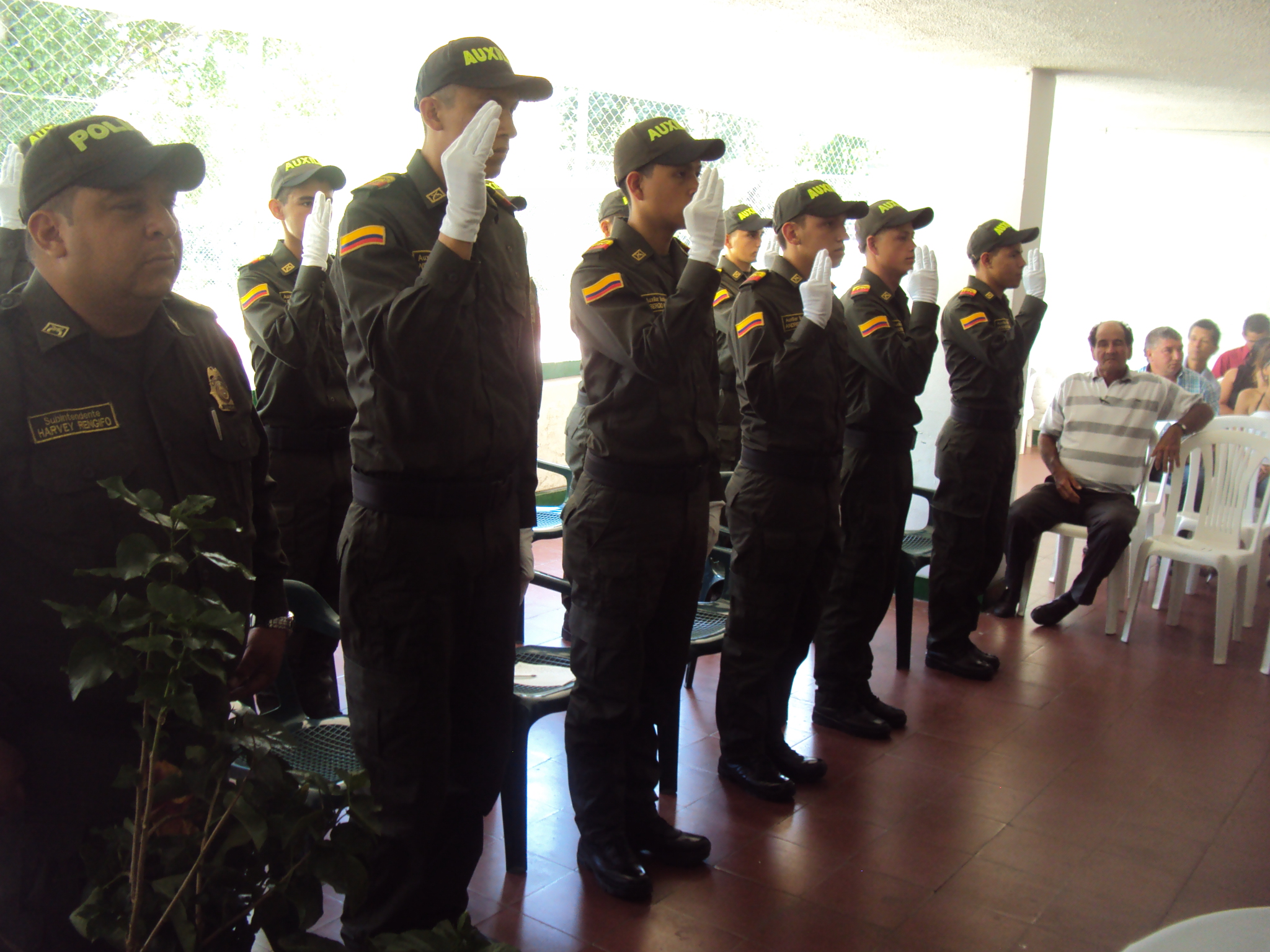 Nuevos Auxiliares de Policía para el municipio de San Gil