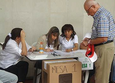 Todo listo en Santander para las elecciones presidenciales