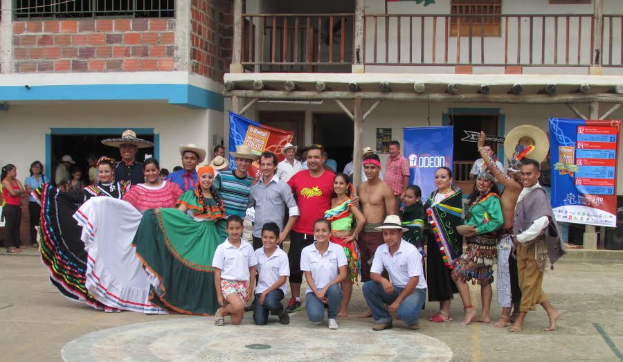 II Bienal Internacional de Danza Odeón llegó al área rural de Barichara