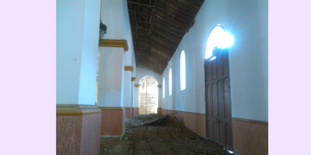 Inician adecuaciones al templo parroquial de Mogotes.
