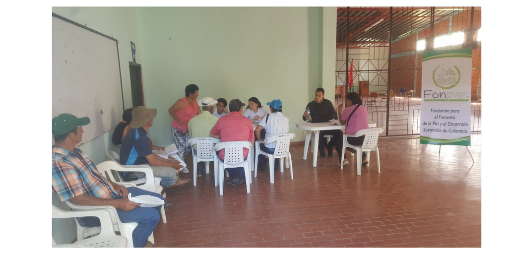 Fonpaz, presente en Coromoro.