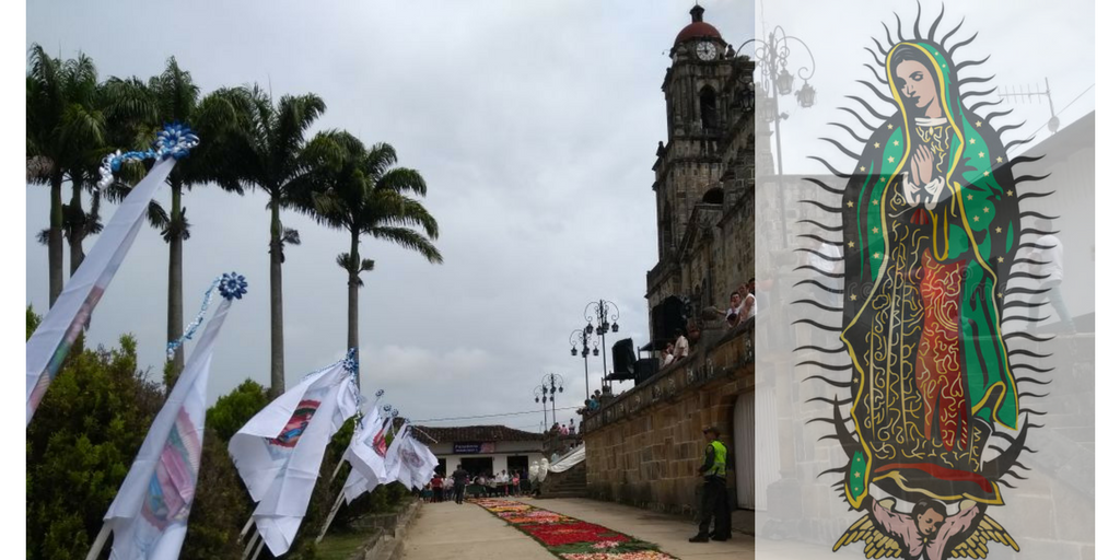 Fiesta de la Virgen de Guadalupe.