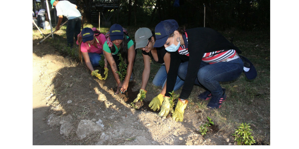 Jornada ambiental en San Gil.