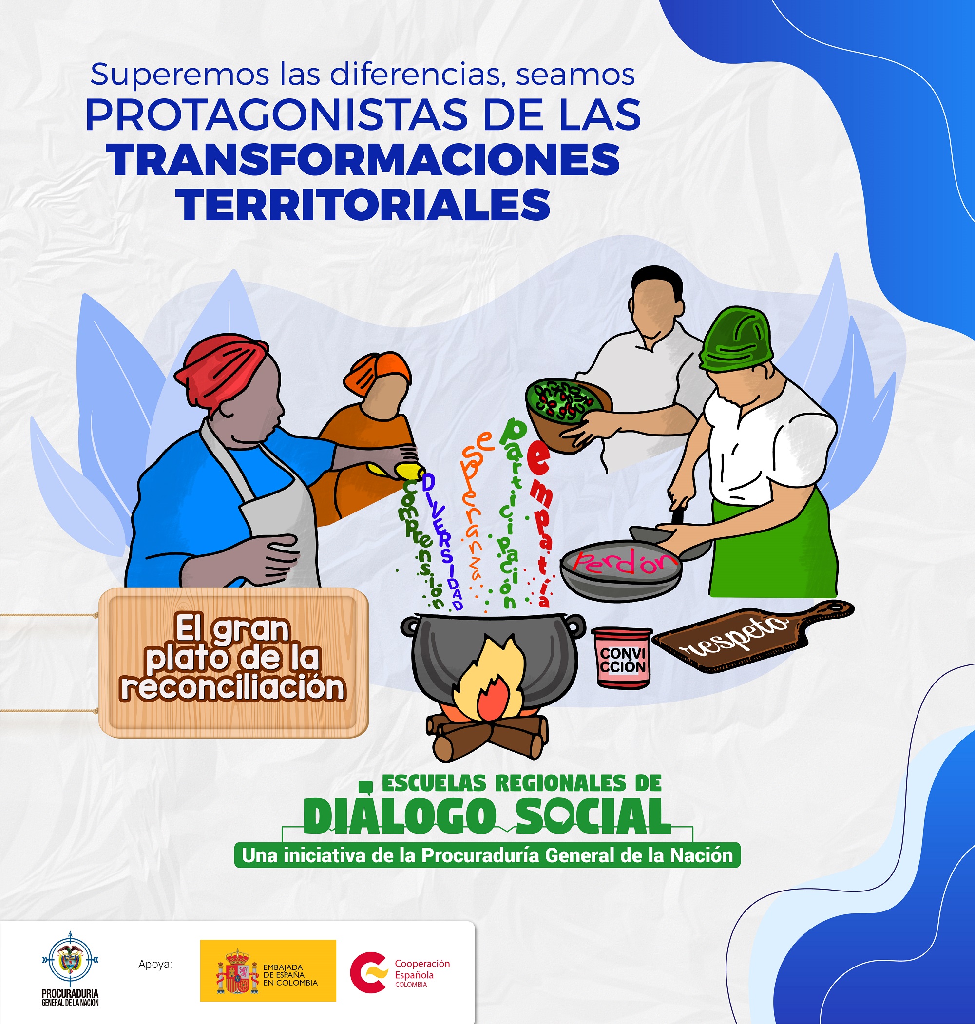 Flyer3 - Mensaje 3 - El gran plato de la reconciliacion
