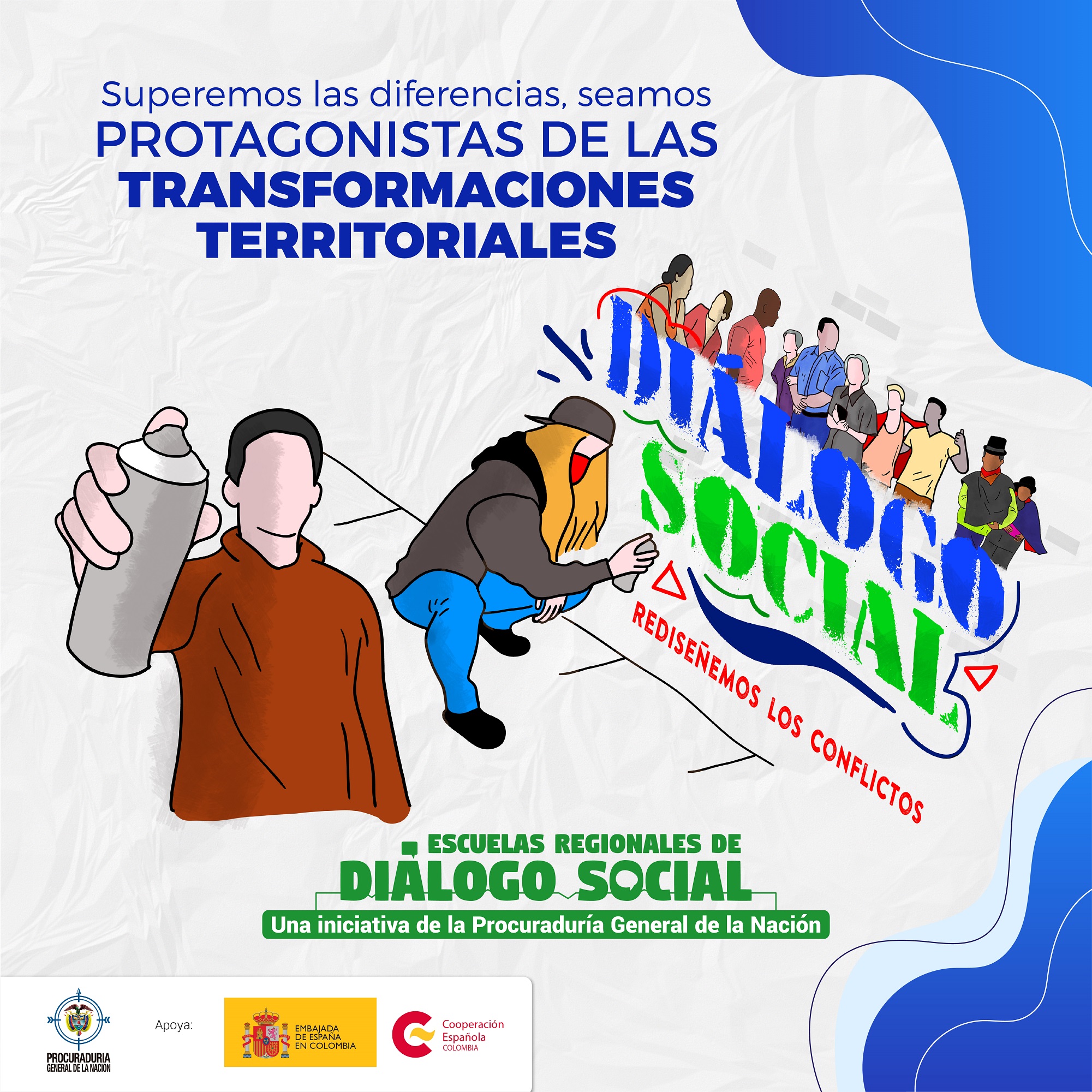Flyer4 - Mensaje 5 - Pintemos los conflictos